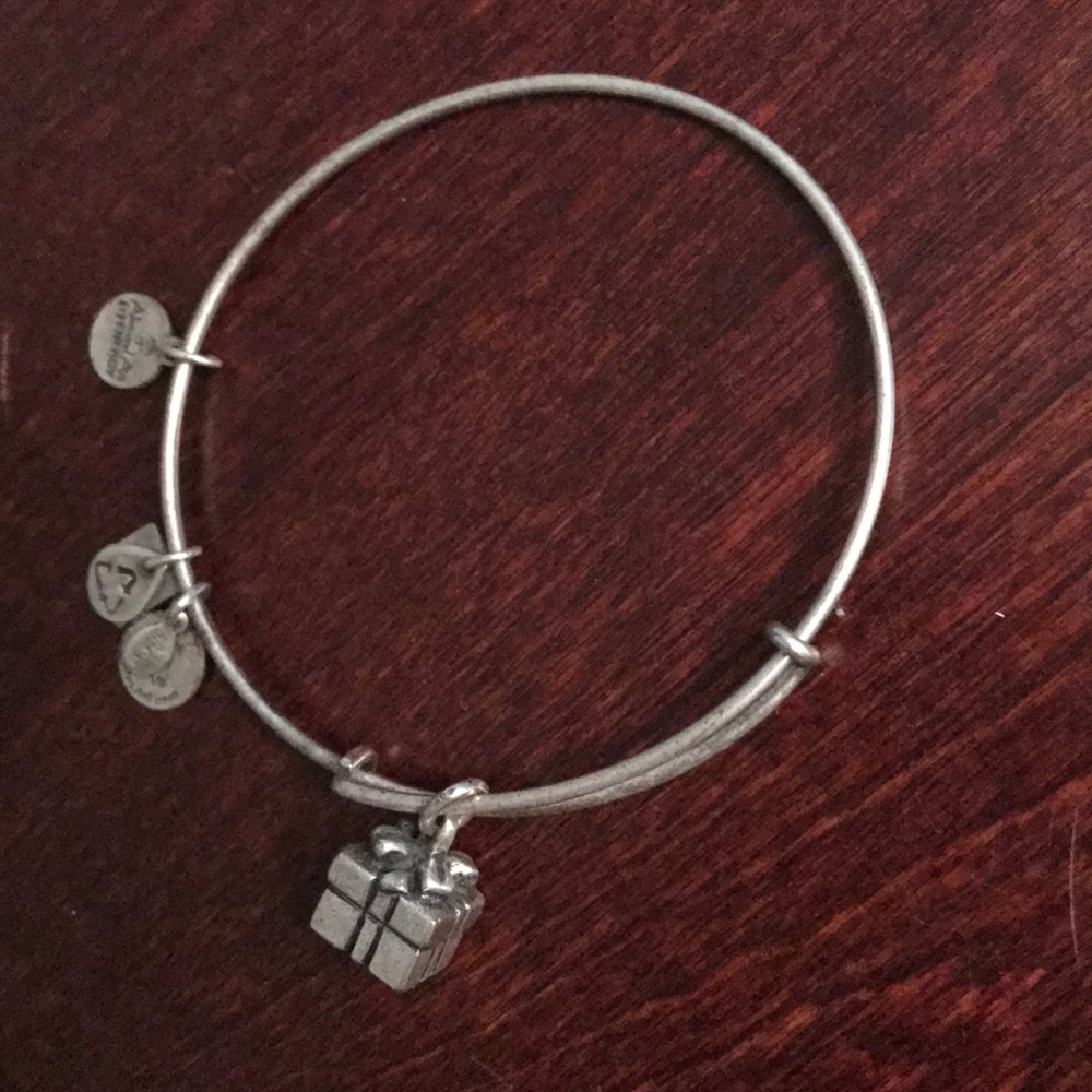 Silver Alex and Ani bracelet